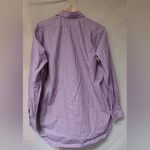 Ralph Lauren Purple Casual Button Down Shirt - Picture 2 of 4